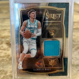Select LaMelo Ball patch Charlotte hornets